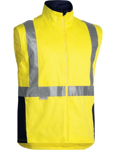 Picture of Bisley, Taped Hi Vis 3 In 1 Drill Jacket